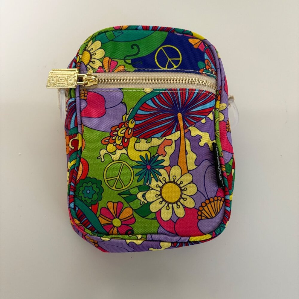 Fydelity Retro Crossbody Mini Brick Bag Colorful Funky Sleek Small Purse